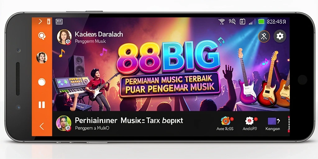 Tampilkan gameplay seru dan interaksi musik yang menyenangkan.