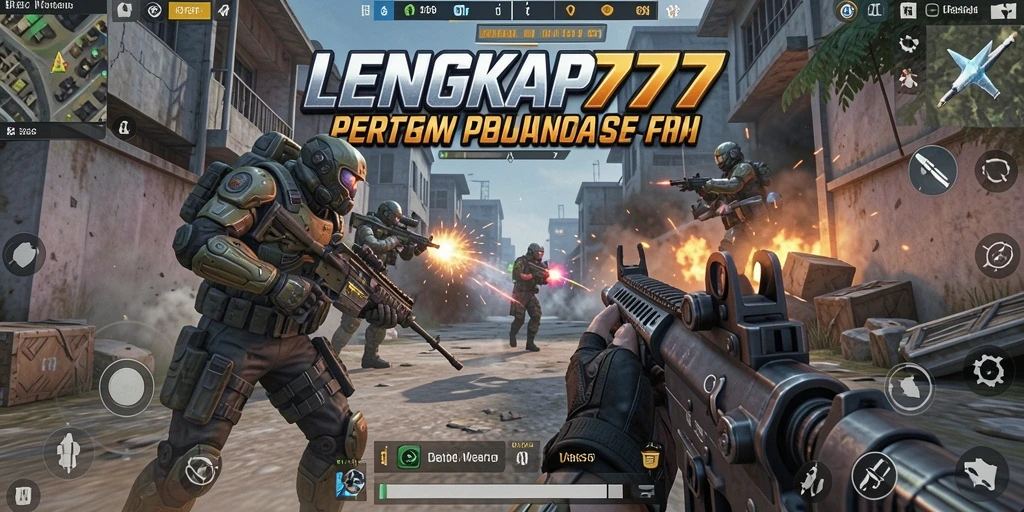 Gameplay seru di LENGKAP777 dengan aksi tembak-menembak.
