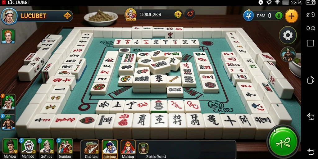 Pengalaman gameplay Mahjong yang mendebarkan di LUCUBET.