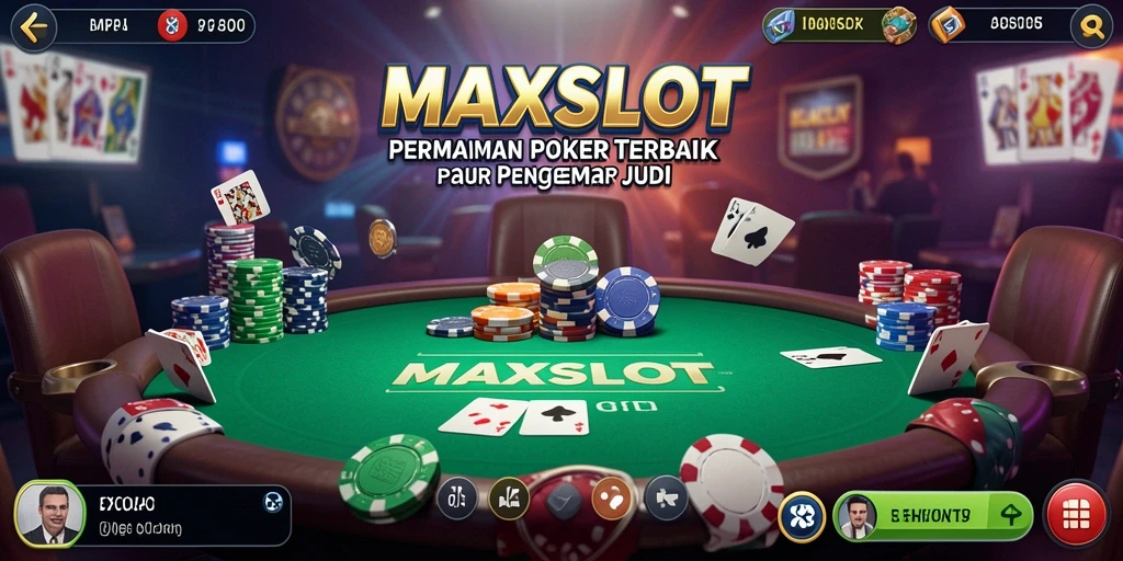 Gameplay menarik dari MAXSLOT yang memuaskan para penggemar poker.