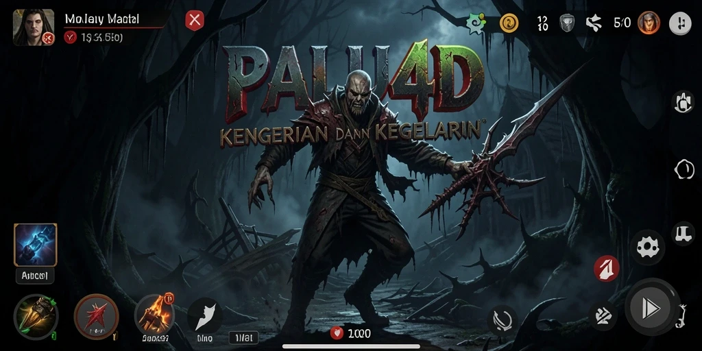 Gameplay PALU4D yang penuh ketegangan dan kengerian.