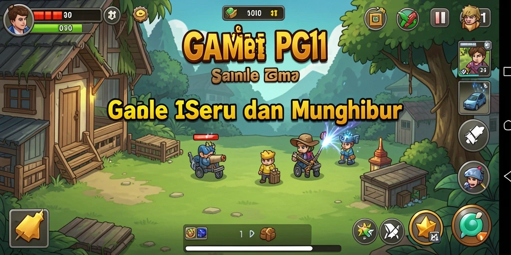 Screenshot PG11 menampilkan gameplay menarik yang penuh petualangan game Idle.