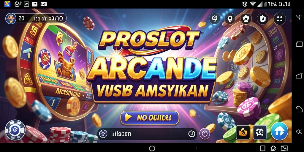 Tampilan gameplay PROSLOT yang penuh warna dan mengasyikkan.