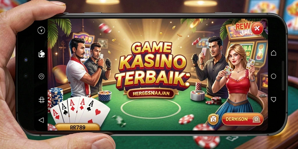 Screenshot gameplay RR789 menampilkan suasana Kasino yang menarik.