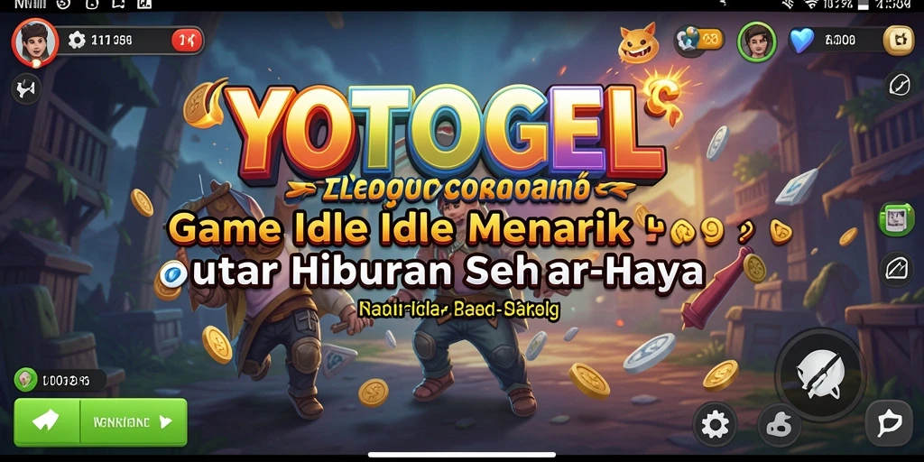 Tampilan utamanya yang menarik dengan gameplay Idle yang menyenangkan.