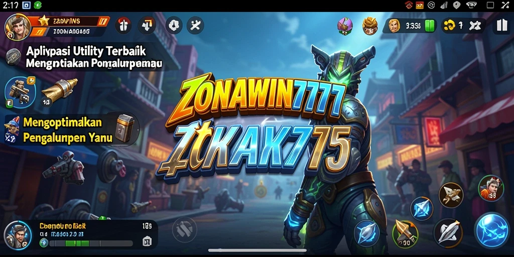 Tampilan antarmuka ZONAWIN777 yang intuitif dan menarik.